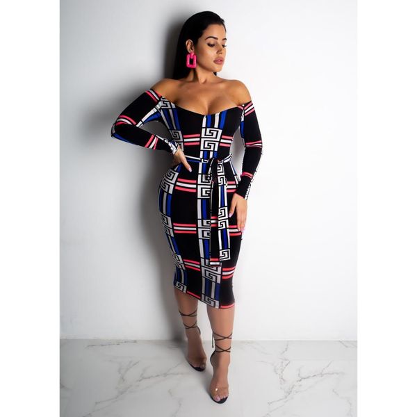 

cap sleeve clothing fashion female casual apparel women summer bodycon dresses designer printed strapless long, Black;gray