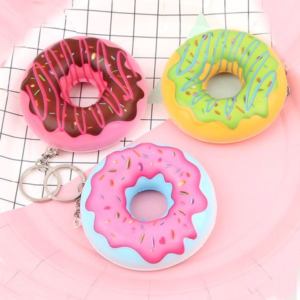 

смешные squishe антистресс squishy игрушка медленные восходящая stress relief новизны gag игрушки gadget антистресс jumbo donut food keychai