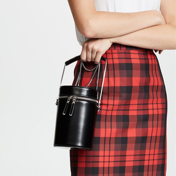 

fashion cylindrical mini bucket bags for ladies casual wild pu shoulder messenger bag for female luxury banquet party handbags
