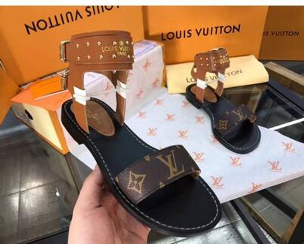 

New fa hion women ca ual andal ummer woman leather beach hoe female flip fllop lipper l6320