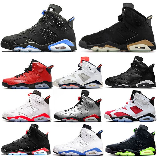 

UNC 6 JUMPMAN 6s Reflections of a Champion Tinker Trainers AIR GS Black Infrared Oregon Mens Basketball Shoes High Womens Sneakers 5-13