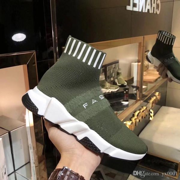 

sock designer trainer shoes black white fashion socks boots sneakers trainers runner fz19010326