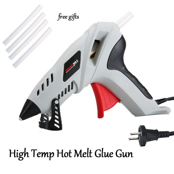 

250w 220v high temp heater melt glue gun repair tool heat mini gun with 4pcs 11*100mm glue sticks diy tools eu plug