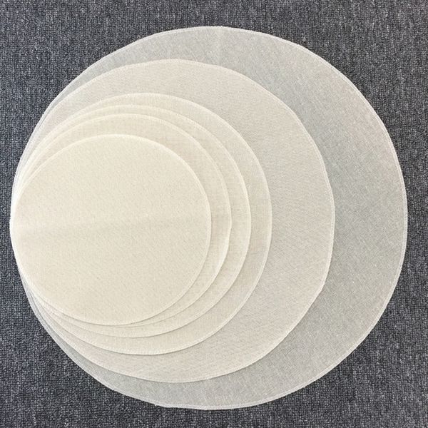 

5pcs round steamed bread mat cheese clothes cotton steam pot cloth for cheese cloth size s l dia 30cm 50cm