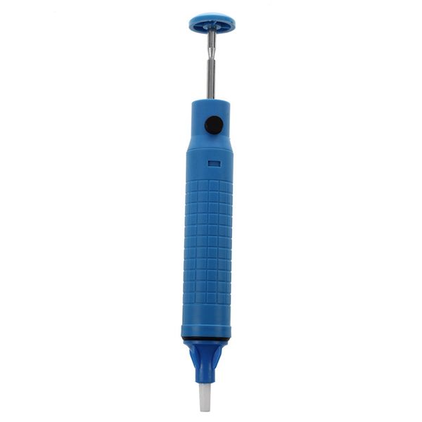 

blue sucking vacuum desoldering pump solder sucker remover tool
