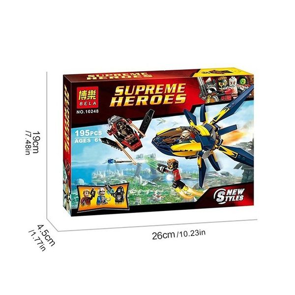 

starblaster showdown building blocks set diy bricks boy toys compatible with decool