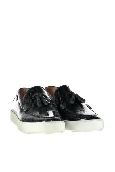 

pearl genuine leather black men 's sneaker 120130003693