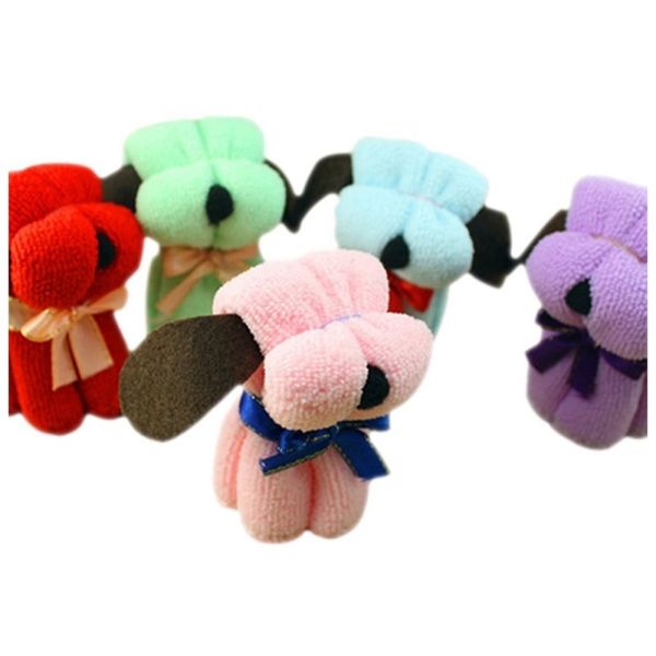 

afbc 3шт полотенца мочалки свадебные подарки украшение - случайный цвет стрижка собак