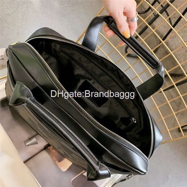 

2020 designer camouflage handbag luxury briefcase genuine leather large capacity shoulder bag with box