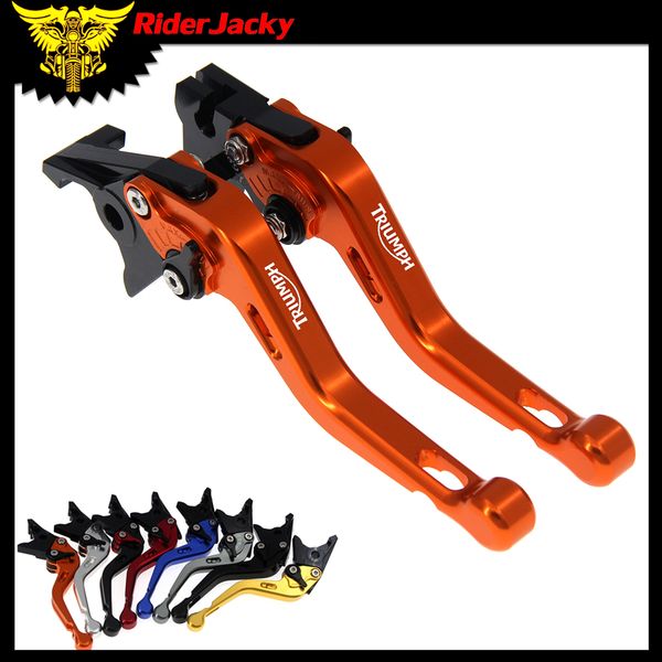 

2 finger short motorcycle brake clutch levers for thruxton steve mcqueen se 2012