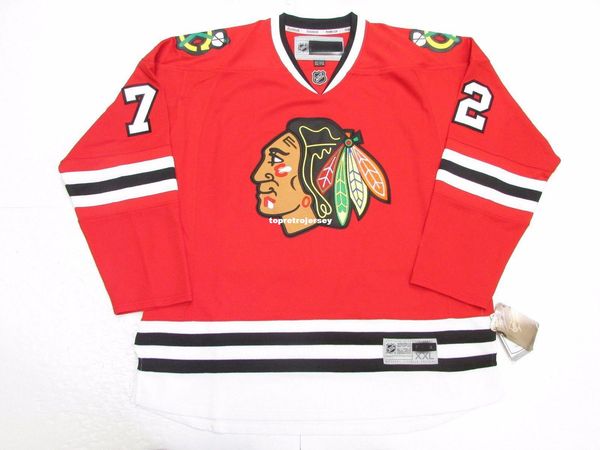 

custom artemi panarin chicago blackhawks home premier 7185 hockey jersey stitch add any number any name mens hockey jersey xs-6xl, Black;red