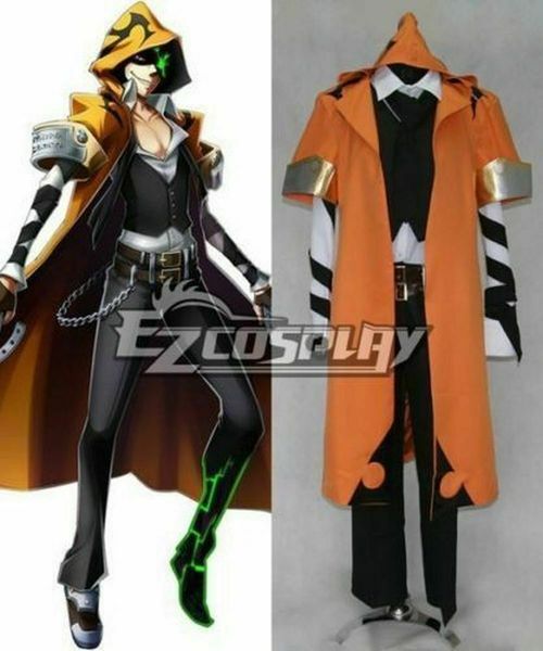 

blazblue chrono phantasma терого юки косплей костюм на заказ, Black;red