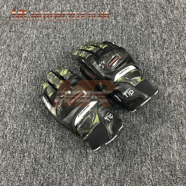 

winter waterproof warm gk-819 carbon fiber protection gloves motorcycle racing gloves, Black