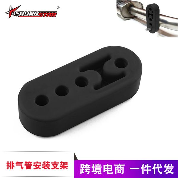 

manufacturers direct selling car modified 11 size tailpipe lifting lug rubber insulation exhaust pipe mounting bracket hanger