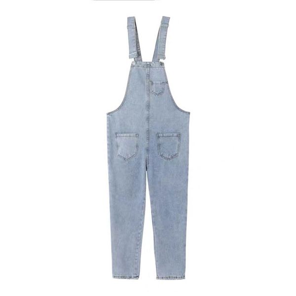 

women overalls denim jumpsuit ladies summer fashion jeans rompers female casual overall playsuit pocket dungarees, Black;white