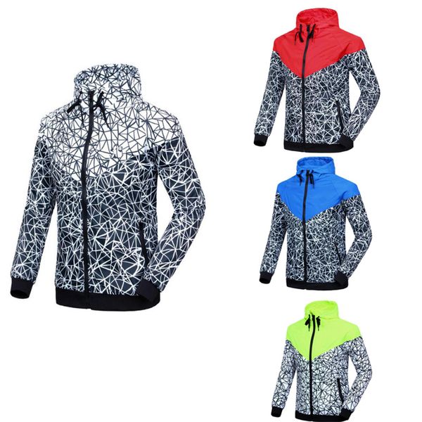 

mens designer jacket spring and fall new men's sports jacket hooded jacket men casual fashion thin windbreaker zipper coats ing, Black;brown