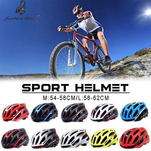 

взрывной стиль scorpio шлем 36 дыхательное отверстие велоспорт шлем шоссе открытый спорт велоспорт аксессуары