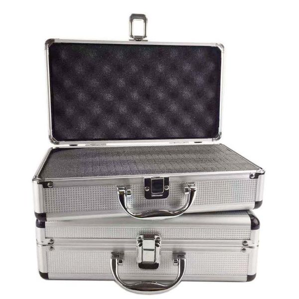 

1pc aluminum alloy tool box hardware equipment camera instrument case impact resistance storage box outdoor equipment