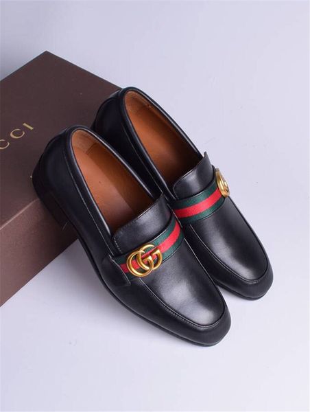 

8 louis vuitton gucci brand luxury men casual leather walking sneaker running shoes sports sneakers with box ab9, Black