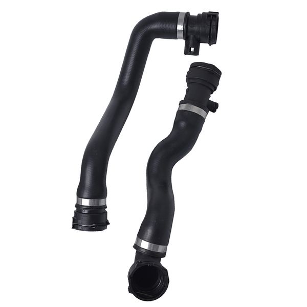 

2piece radiator coolant hose, upper/lower part for e38 728i 728il e39 520i 523i 528i