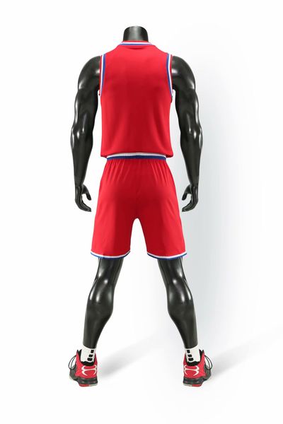 

discount men training basketball sets with shorts uniforms reversible basketball jerseys for that home and away look kits sports 13-13, Blue;black