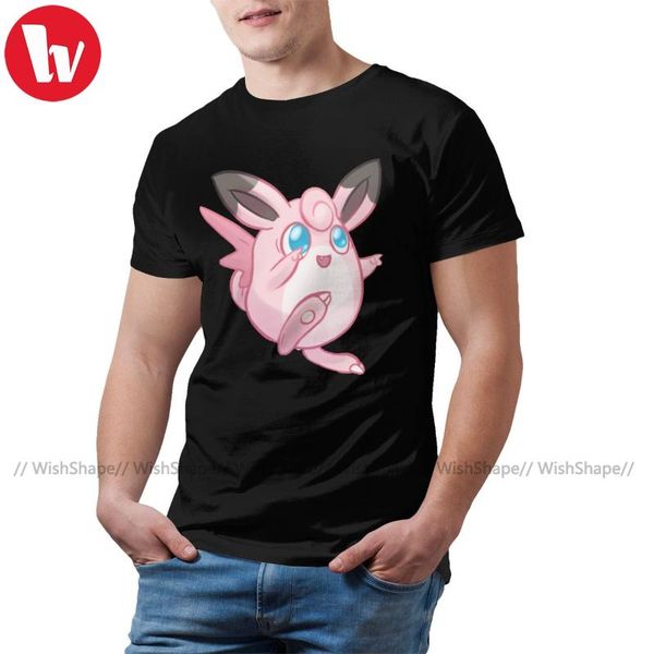 

jigglypuff t shirt moonbeam t-shirt 100 percent cotton printed tee shirt awesome man short-sleeve tshirt, White;black
