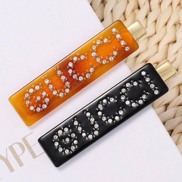 

2020 новые роскошные аксессуары для волос bling bling rhinestone буква g конструктор зажим для волос женщин дизайнер заколками подарок для л, Golden;silver