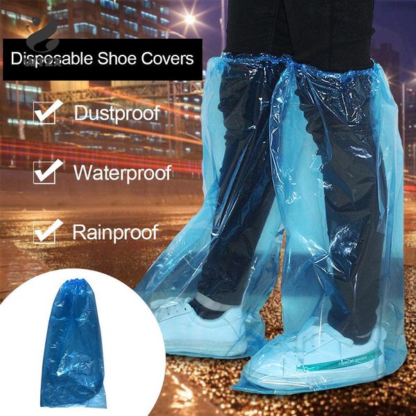 

20pair/pack disposable shoes covers dustproof waterproof shoes sleeves for indoors outdoor travel party garden