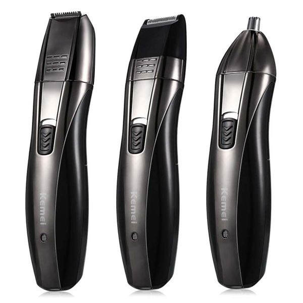 

kemei shaver nose hair trimmer sideburn maker mini hair trimmer three-in-one km-6635 nqhgj