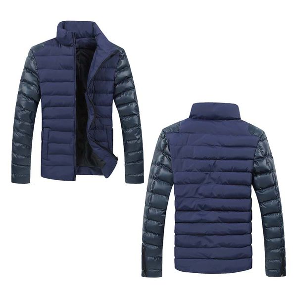 

men's down jacket 1pcs fashion men winter jacket leisure down, Black