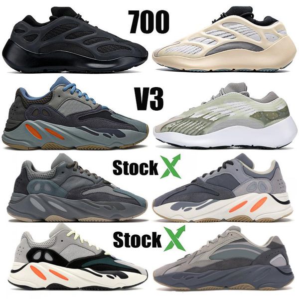 

светоотражающая 700 wave runner kanye west azael alvah статического магнит teal carbon синей подножка обувь мужской дизайнерская обувь женщи