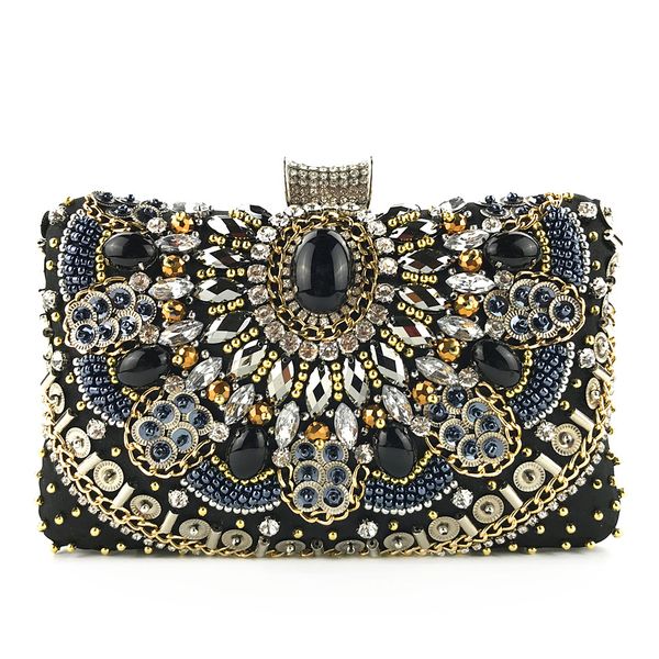 

dinner bag handmade inlaid pearl embroidery fashion ladies bag