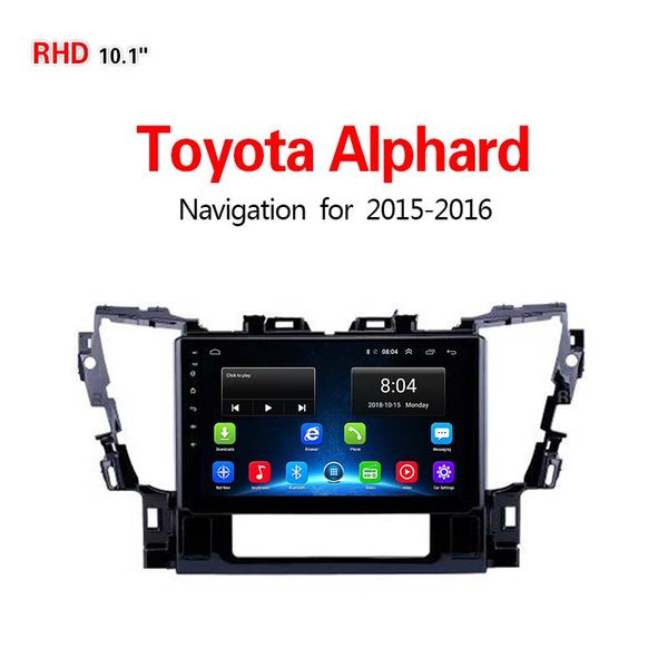

lionet gps navigation for car alphard 2015-2016 10.1inch rt1065y