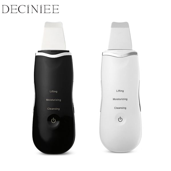 

usb rechargeable ultrasonic face skin scrubber cleaner peeling vibration blackhead removal exfoliating pore facial cleaner tool