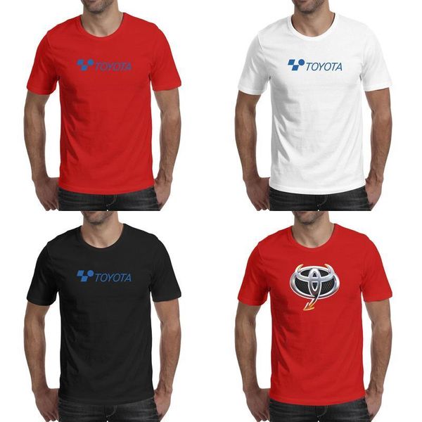 

mens toyota industries fashion t shirt design cool cotton shirts printed short sleeve tees logo supra classic outline, White;black