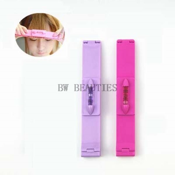 

100sets/lot beauty clipper fringe hair cutting level bangs clipper tool guide for layers wholesale ing