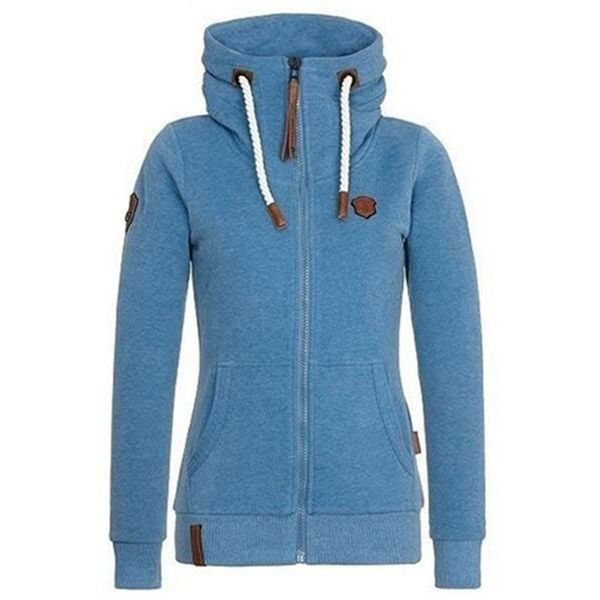 

autumn and winter women hooded sweater exercise sweaters, White;black