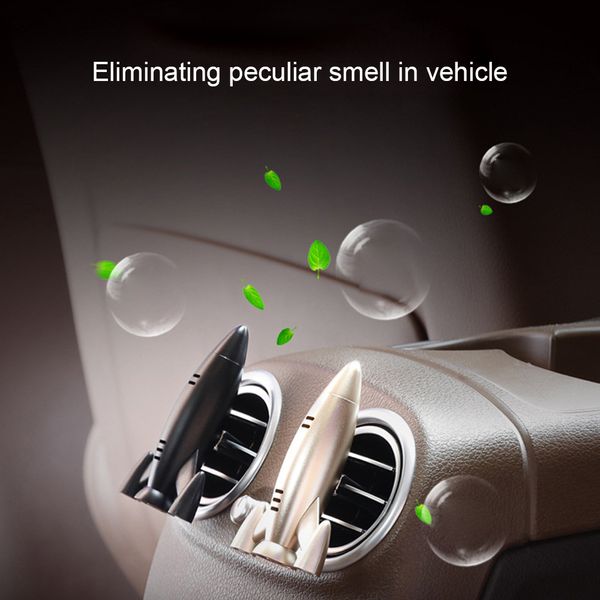 

new rocket car perfume air freshener auto outlet solid perfume vent air freshener in the car conditioning clip diffuser