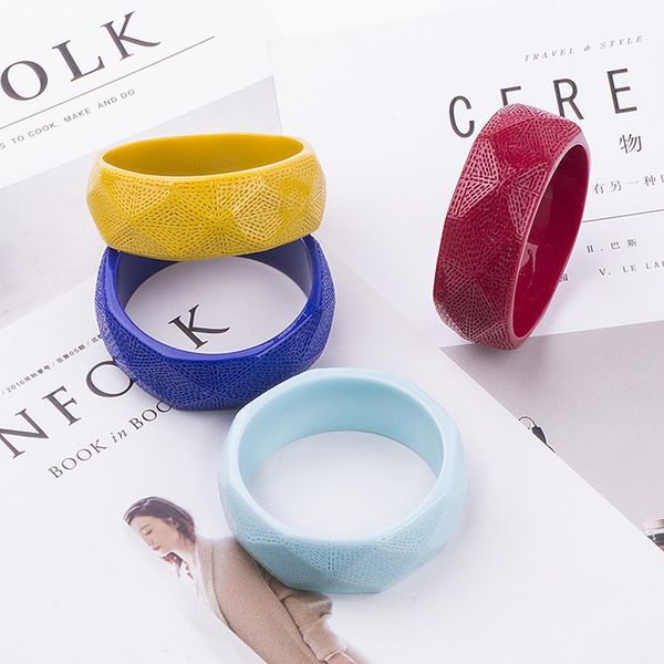 

fashion casual party geometric irregular bracelet, Black