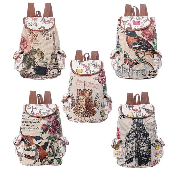 

teenager backpacks school backpack for teenage girls school bag women fashion casual canvas drawstring cat rucksack