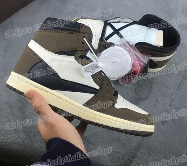 

new 1 2019 high og green brown low men basketball shoes sports sneakers trainers size 7-13 bsb