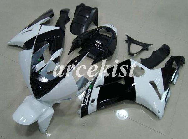 

мотоцикл новый abs инъекция полный обтекатели комплекты fit для kawasaki ninja zx-6r 2003 2004 03 04 636 zx6r кузовостроение набор пользоват