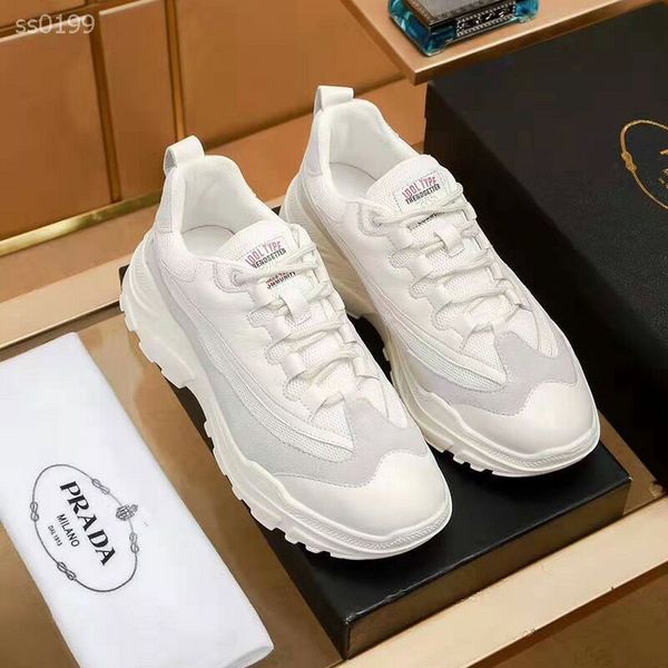 

new 2020 mens keep warm luxurious handsome shoes mens white shoes fashion party platform shoes custom athletics flat height sneakers, Black