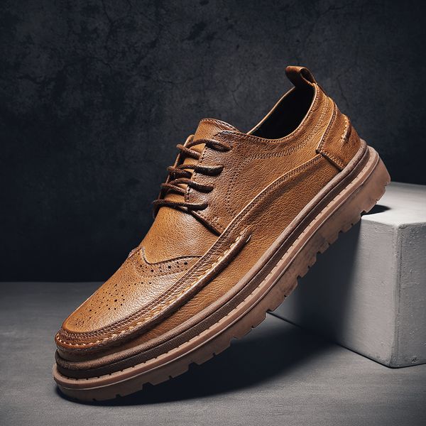 

casual genuine leather shoes men designer breathable boat shoes handmade sewing wear-resisting mens men mocasines hombre 5, Black
