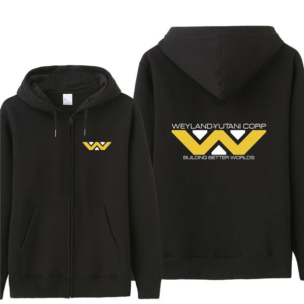 

autumn for weyland yutani corp sweatshirt men fashion coat fleece pullover man sweatshirts