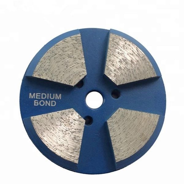 

kd-v10 9 pieces 3 inch d80mm back stick diamond grinding disc diamond polishing pads for concrete and terrazzo floor