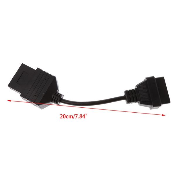 

drop ship 20pin male to 16pin female obd2 diagnostic connector adapter cable for kia