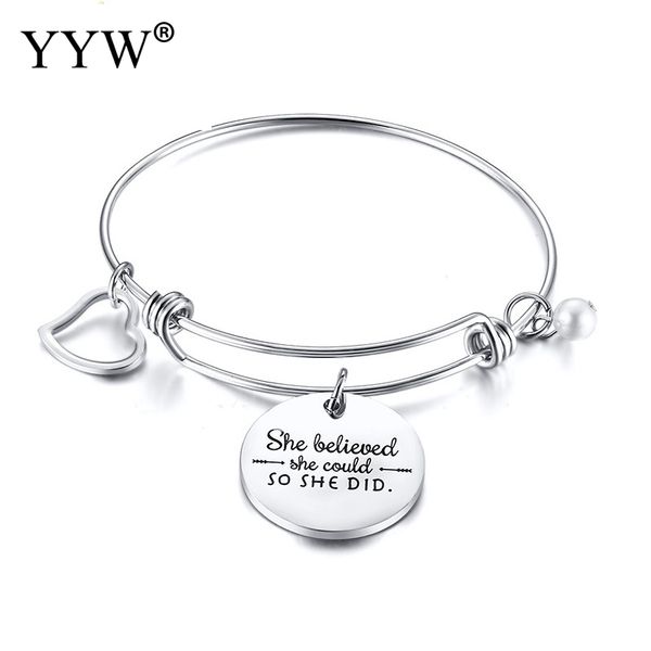 

stainless steel women's cable wire cuff bracelets rose gold/silver expandable push bangle bracelet fashion, Black