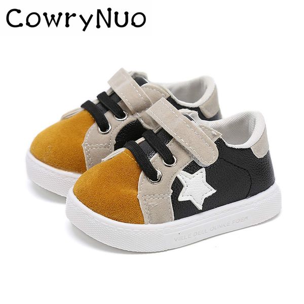 

insole 11-13cm 2019 new baby star soft bottom toddler shoes boys girls baby tennis shoes, Black