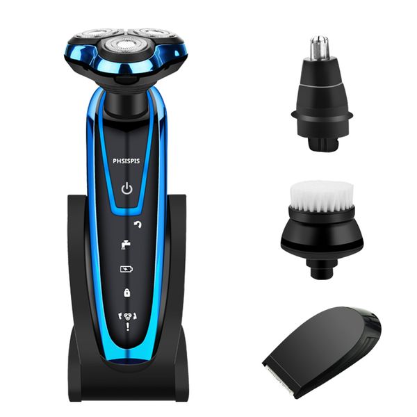 

men electric shaver washable rechargeable electric shaving beard machine razor
